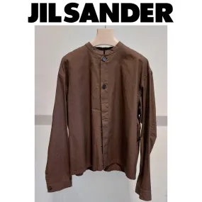 Jil Sander  |Casual Style Long Sleeves Plain Office Style Elegant Style