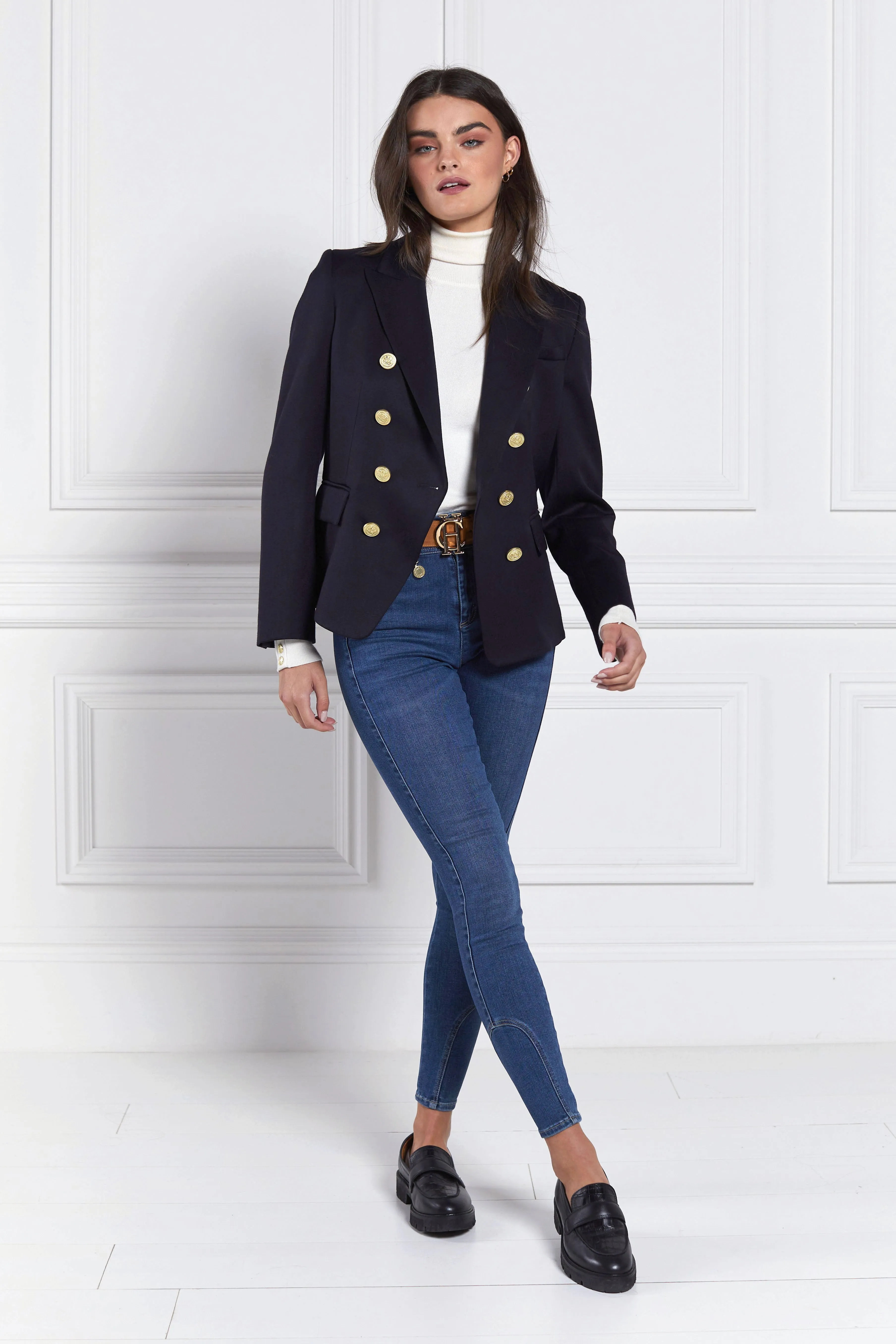 Knightsbridge Blazer (Navy Barathea)