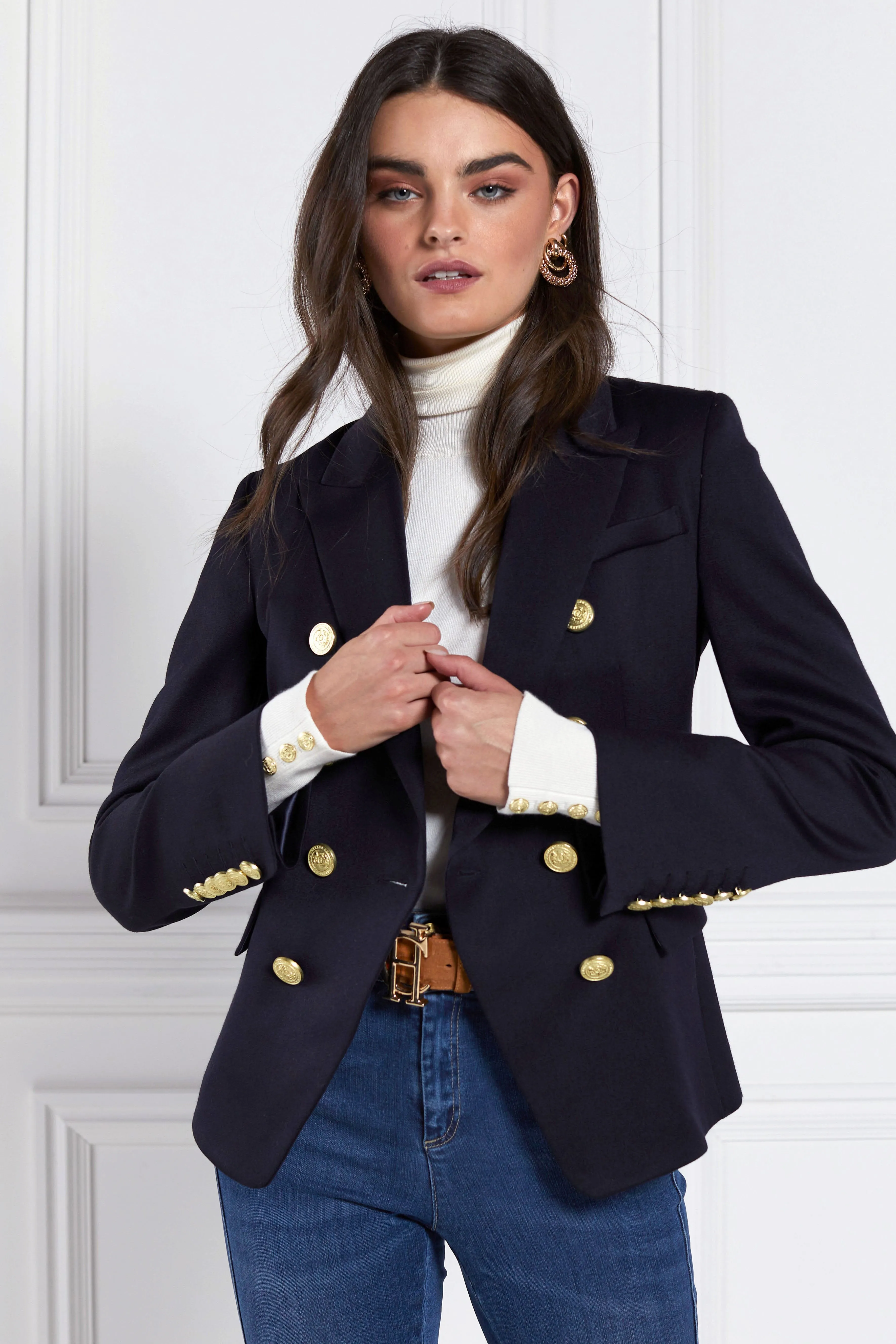 Knightsbridge Blazer (Navy Barathea)