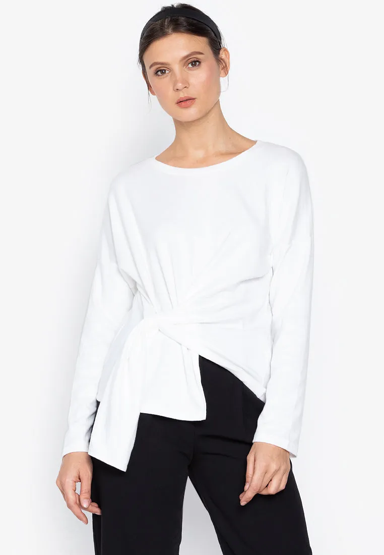 Ksenia Drape Long sleeves Blouse