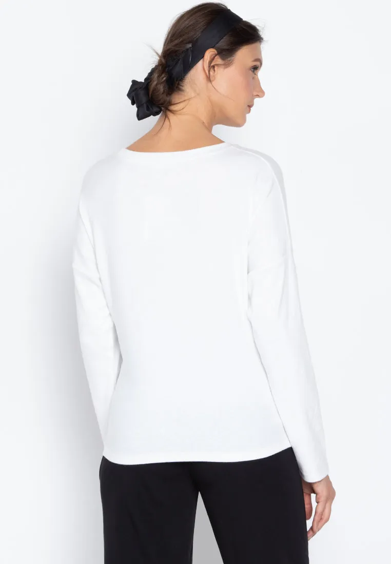 Ksenia Drape Long sleeves Blouse