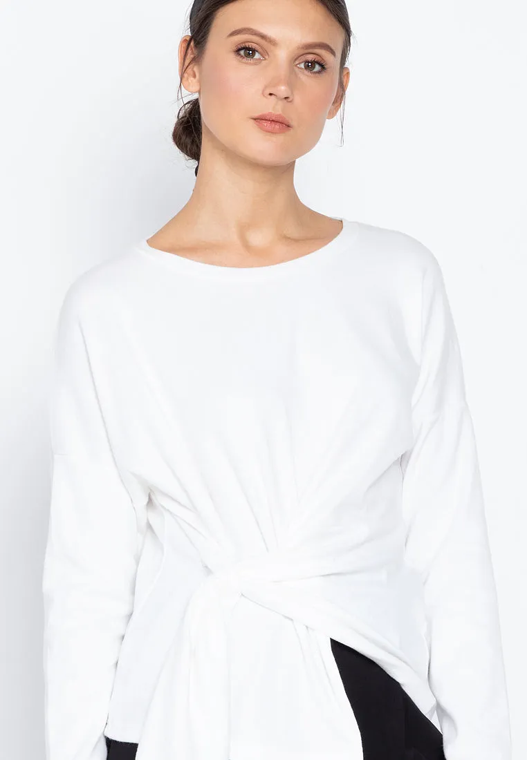 Ksenia Drape Long sleeves Blouse