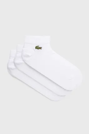 Lacoste socks men's white color