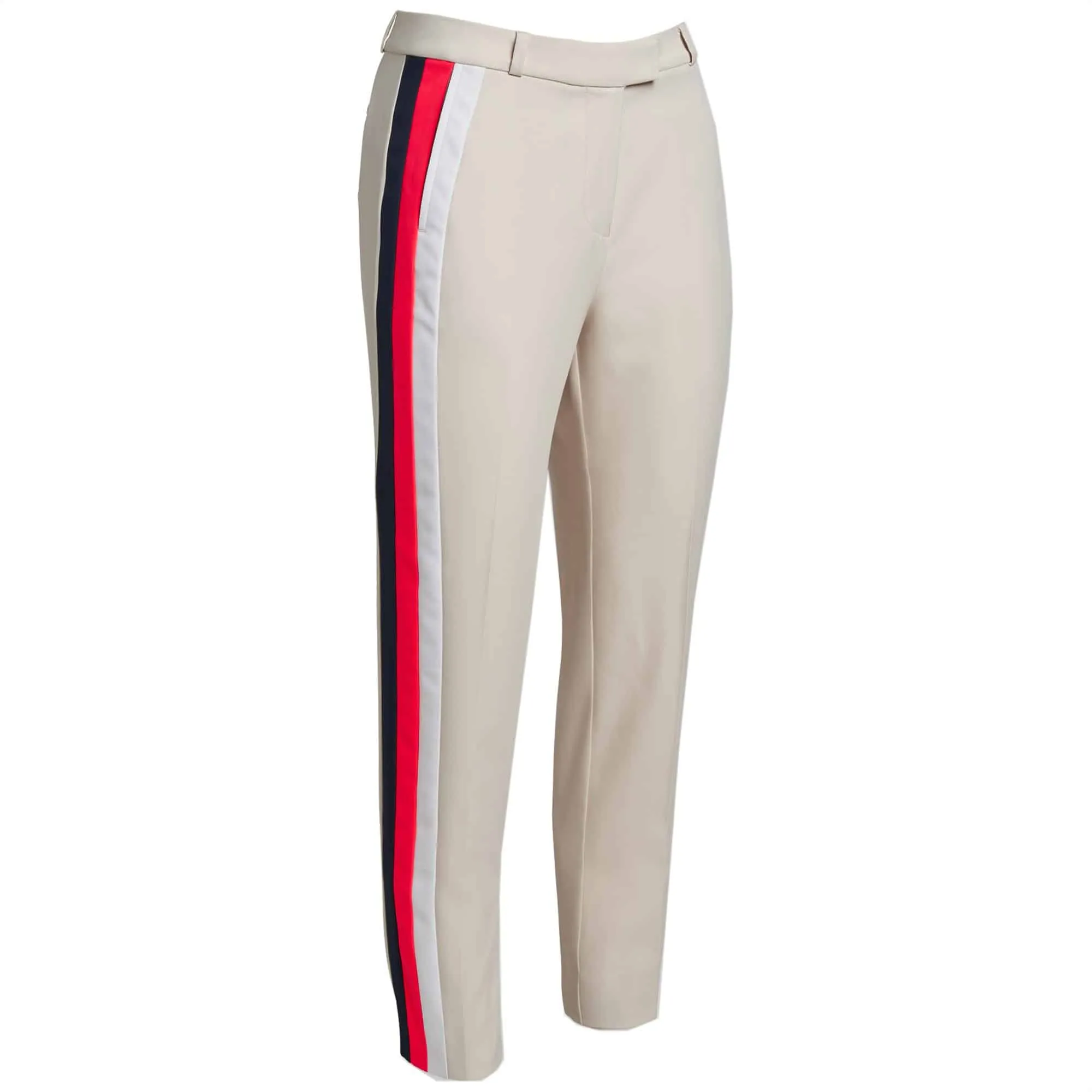 Ladies G/FORE Side Stripe Trousers Stone 27.5 Inch Leg