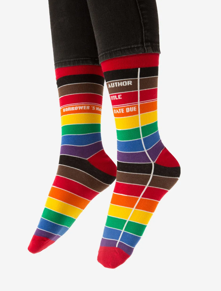 Library Pride Socks