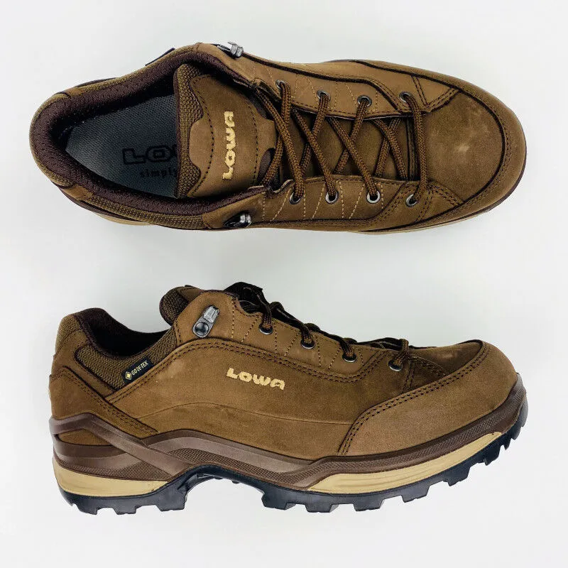 Lowa Renegade GTX Low - Second Hand Shoes - Men's - Brown - 41 | Hardloop