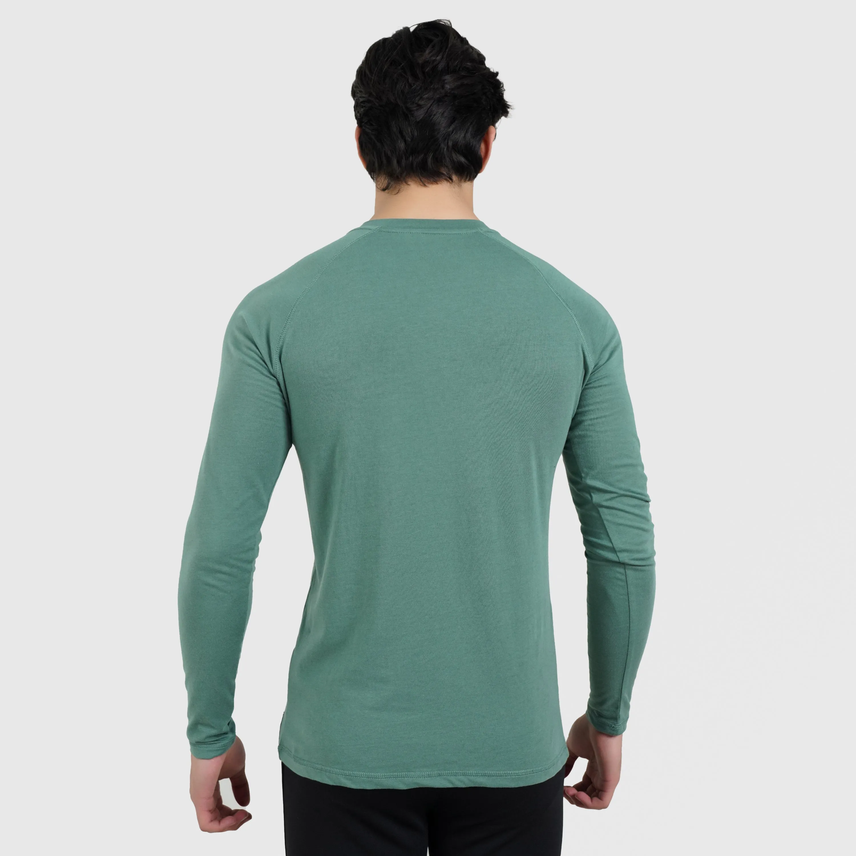 M024 Long Sleeves Tee (Green)