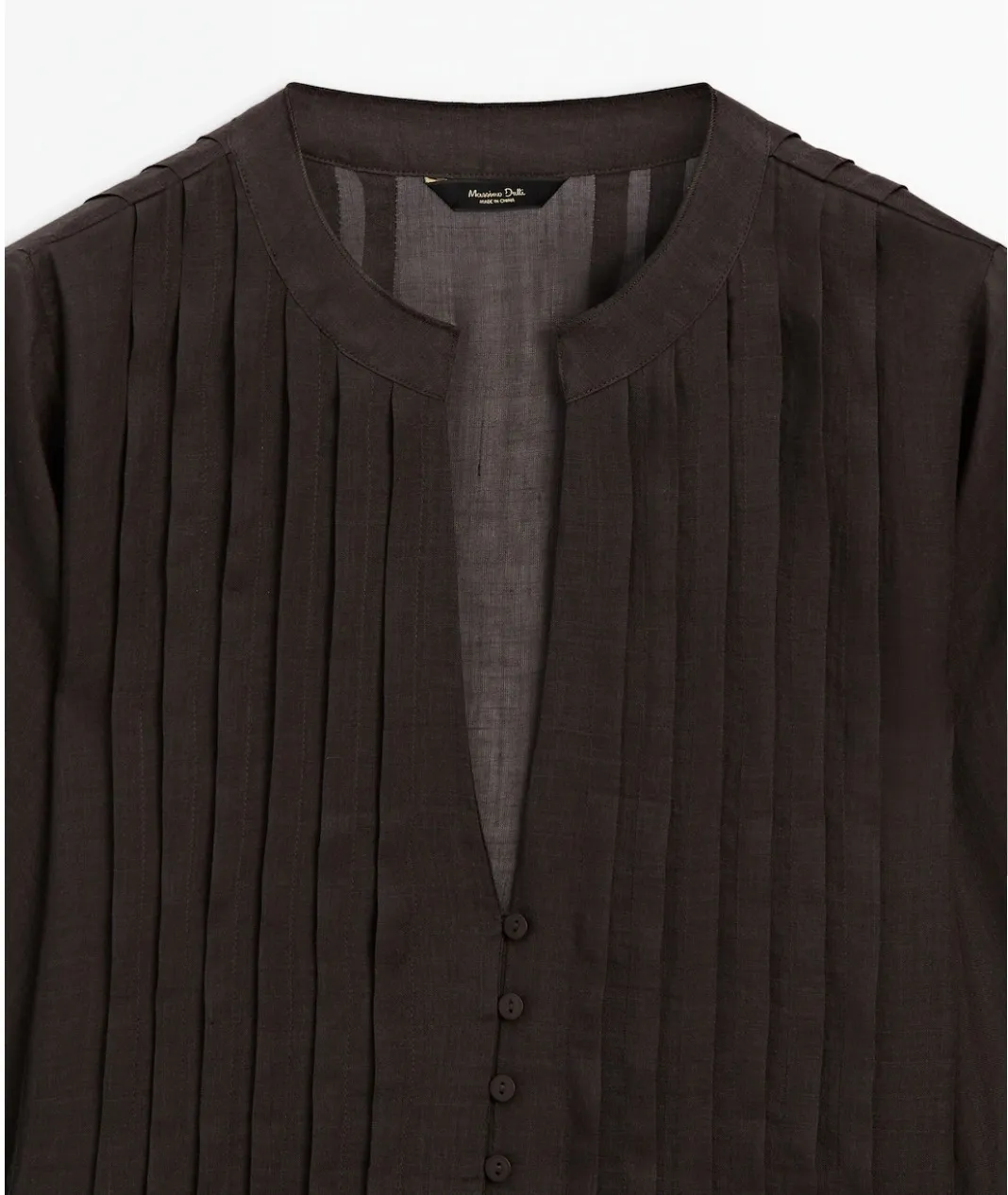 Massimo Dutti  |Casual Style Long Sleeves Plain Elegant Style