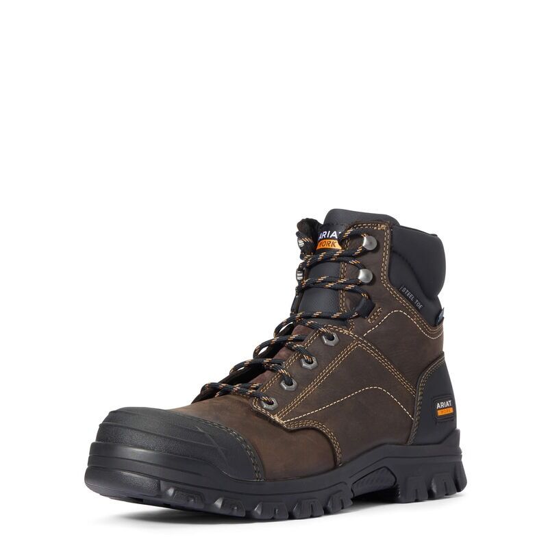 Men's Treadfast 6-In Waterproof Steel Toe Work Boot