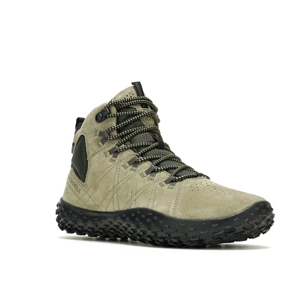 MERRELL WRAPT MID WP CASUAL BOOT OLIVE/BLACK - MENS