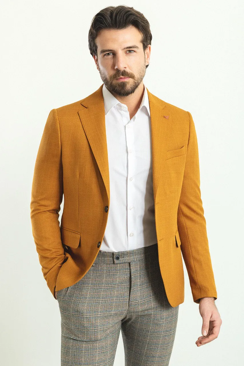 Mustard Yellow Blazer