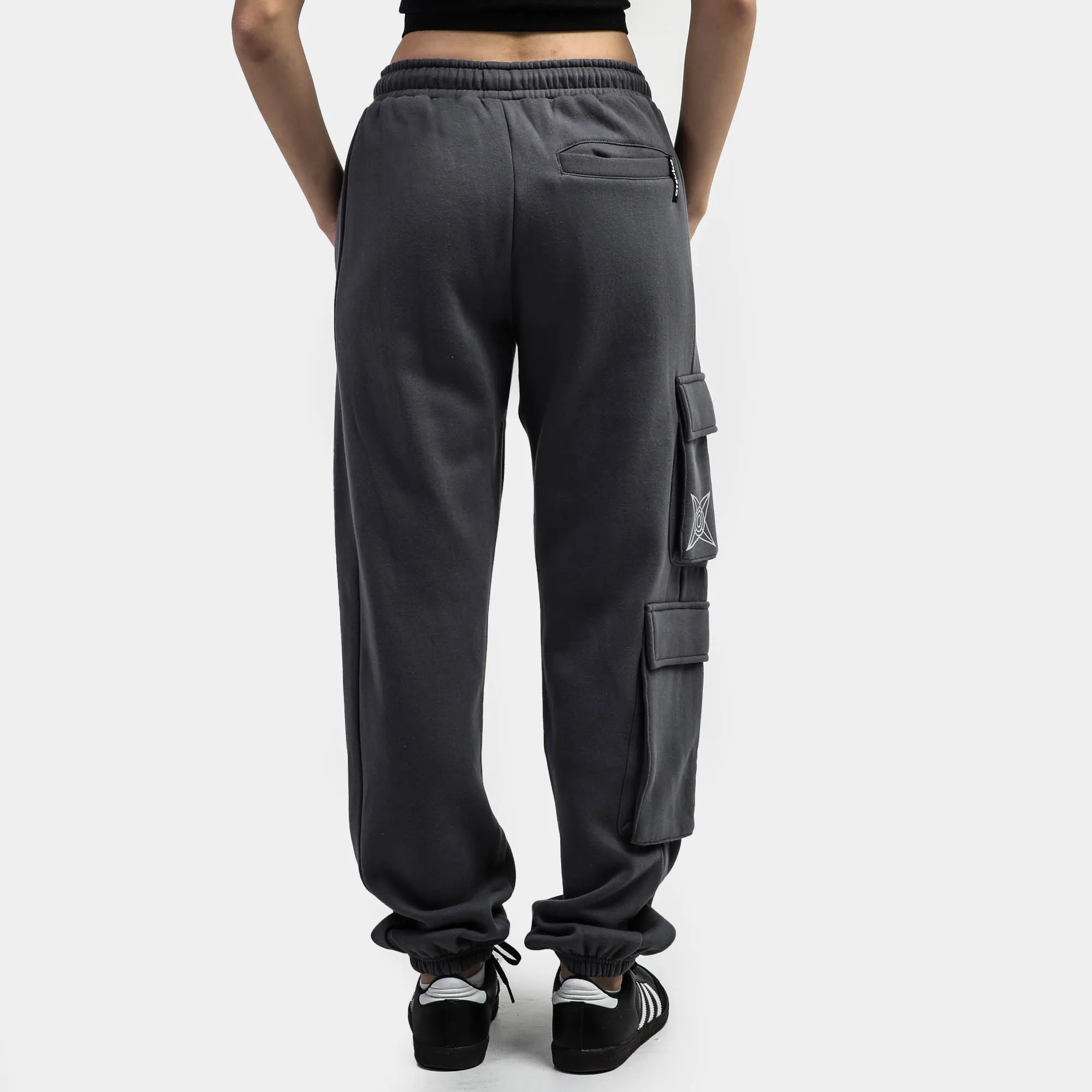 Naruto Grey Cargo Sweatpants