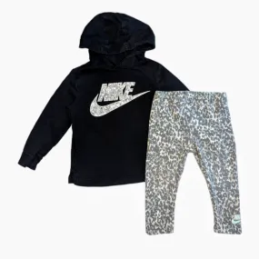 Nike Hooded Shirt and Leggings Set