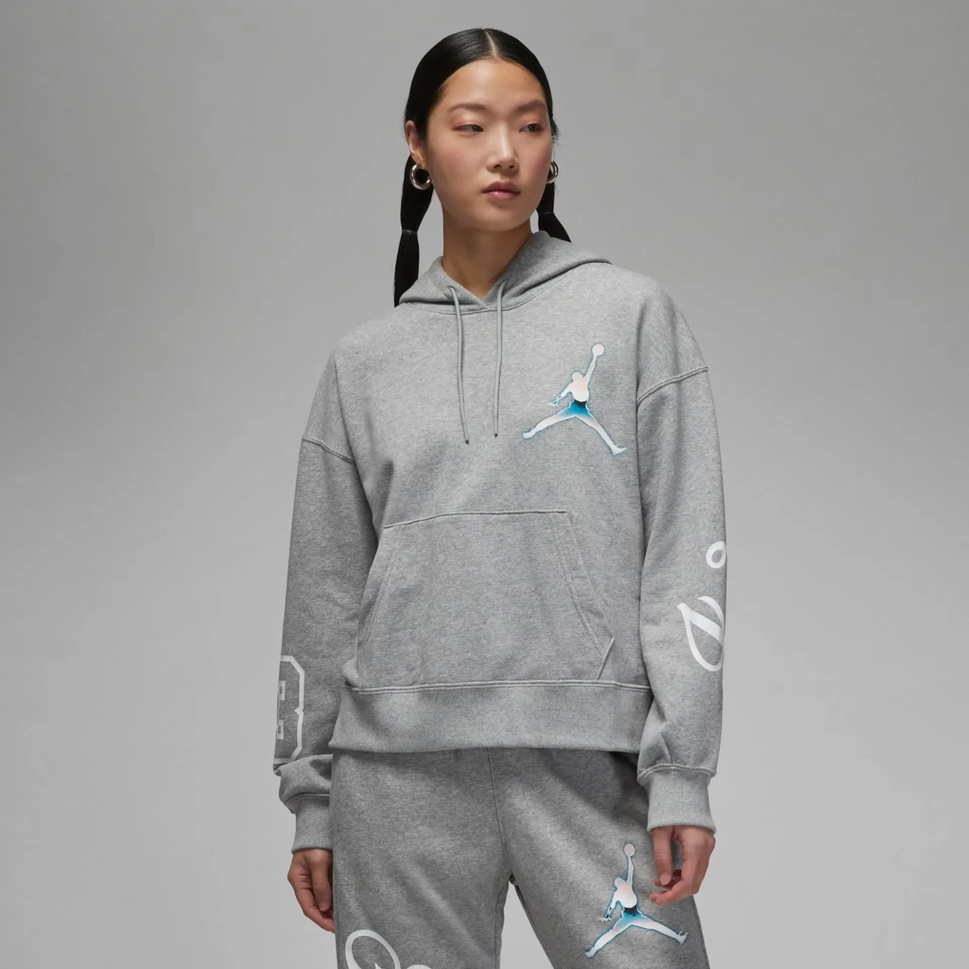 Nike  |Logos on the Sleeves Logo Hoodies & Sweatshirts