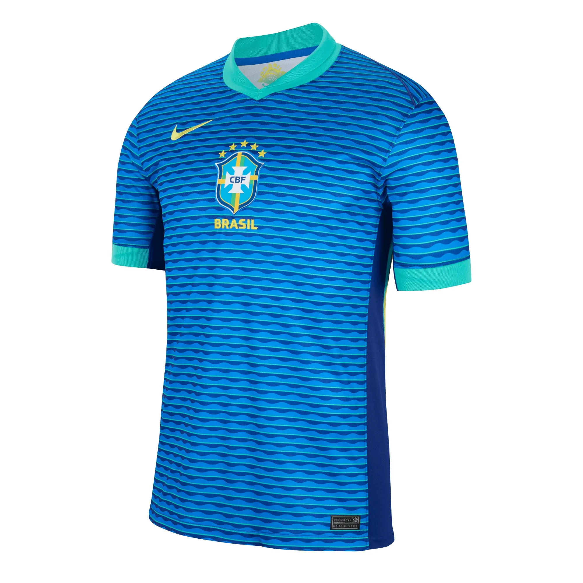 Nike Men's Brazil 2024/25 Away Jersey Blue/Green