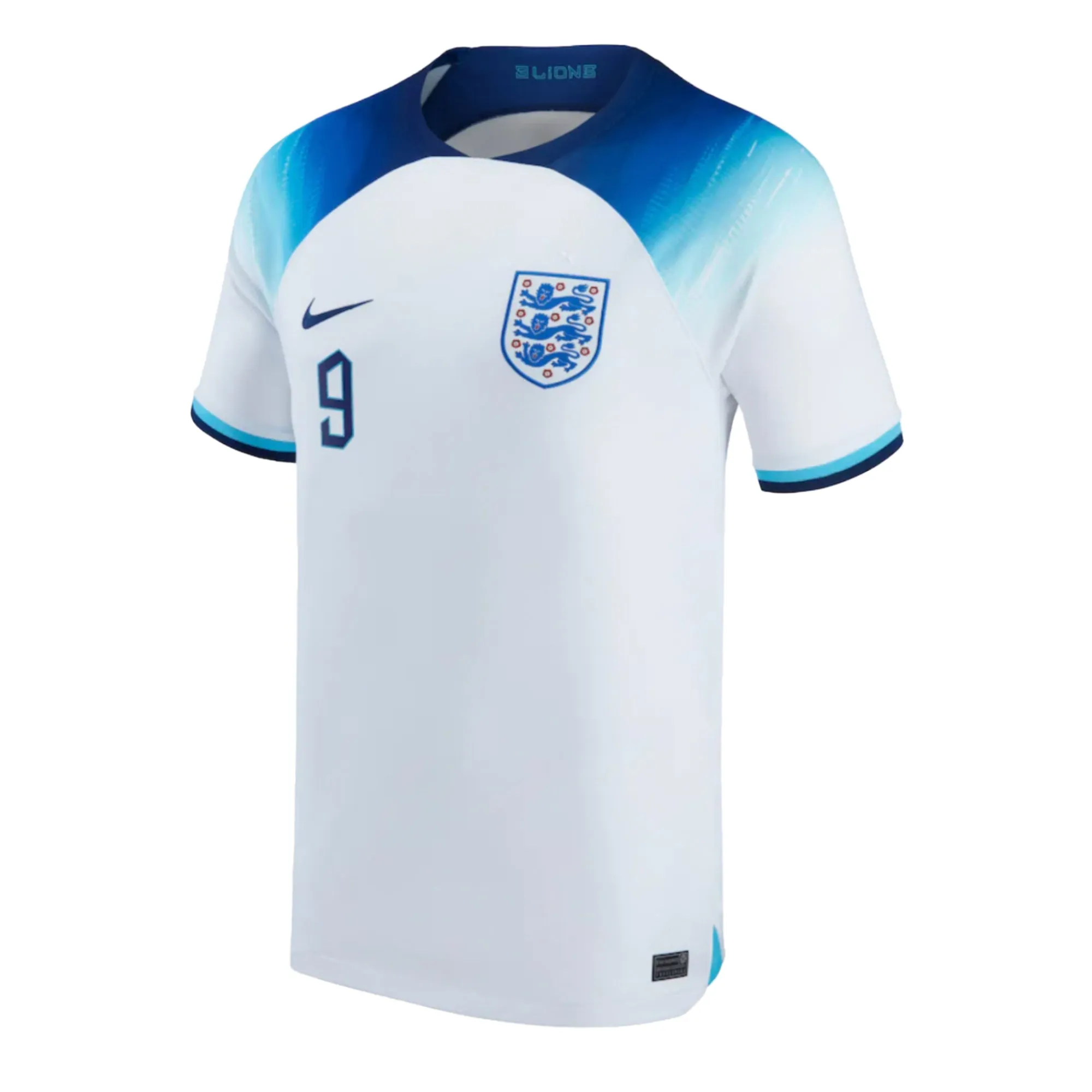 Nike Men's England 2022/23 Dri-FIT ADV Home Jersey w/ Kane #9 Printing