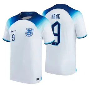 Nike Men's England 2022/23 Dri-FIT ADV Home Jersey w/ Kane #9 Printing