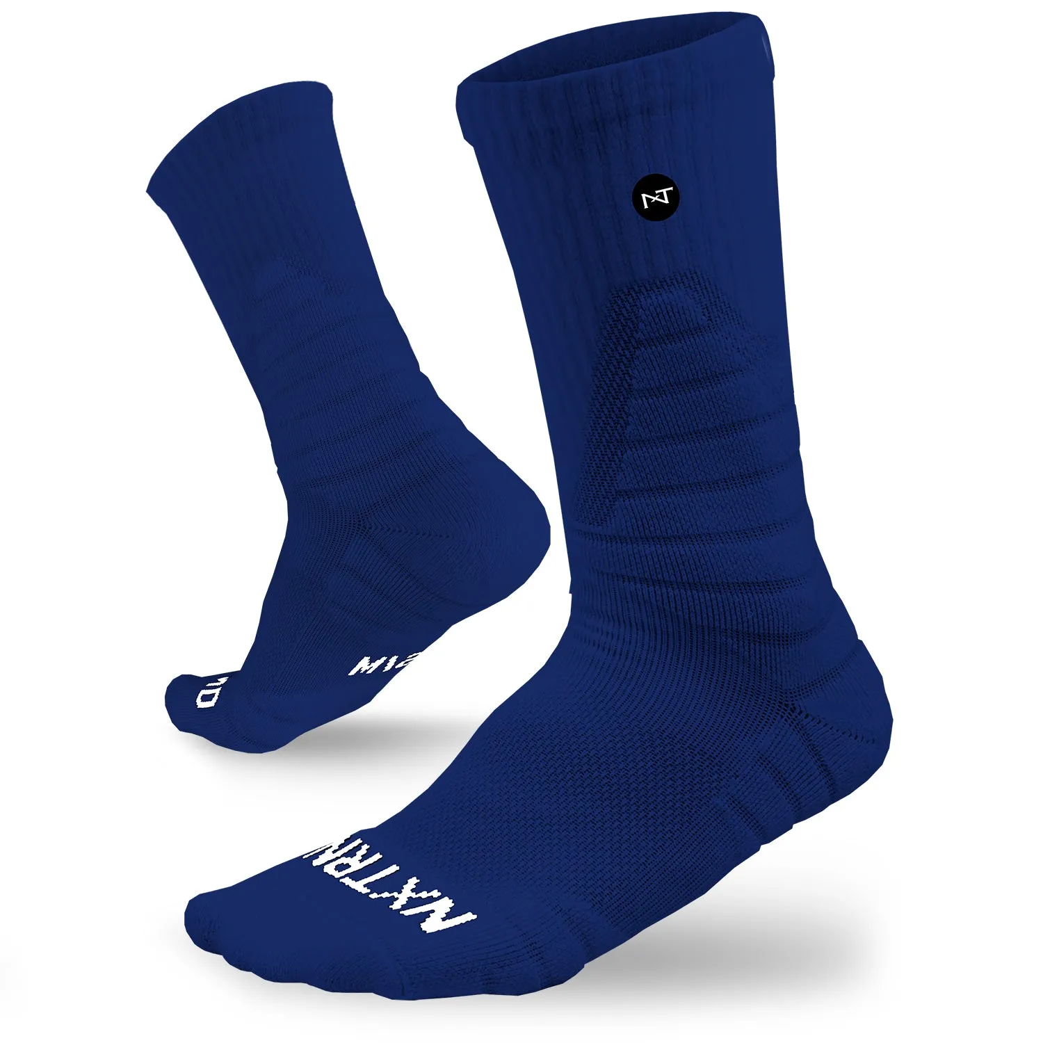 NXTRND Crew Socks Navy Blue 3-Pairs