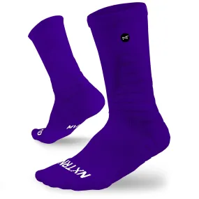 NXTRND Crew Socks Purple 3-Pairs