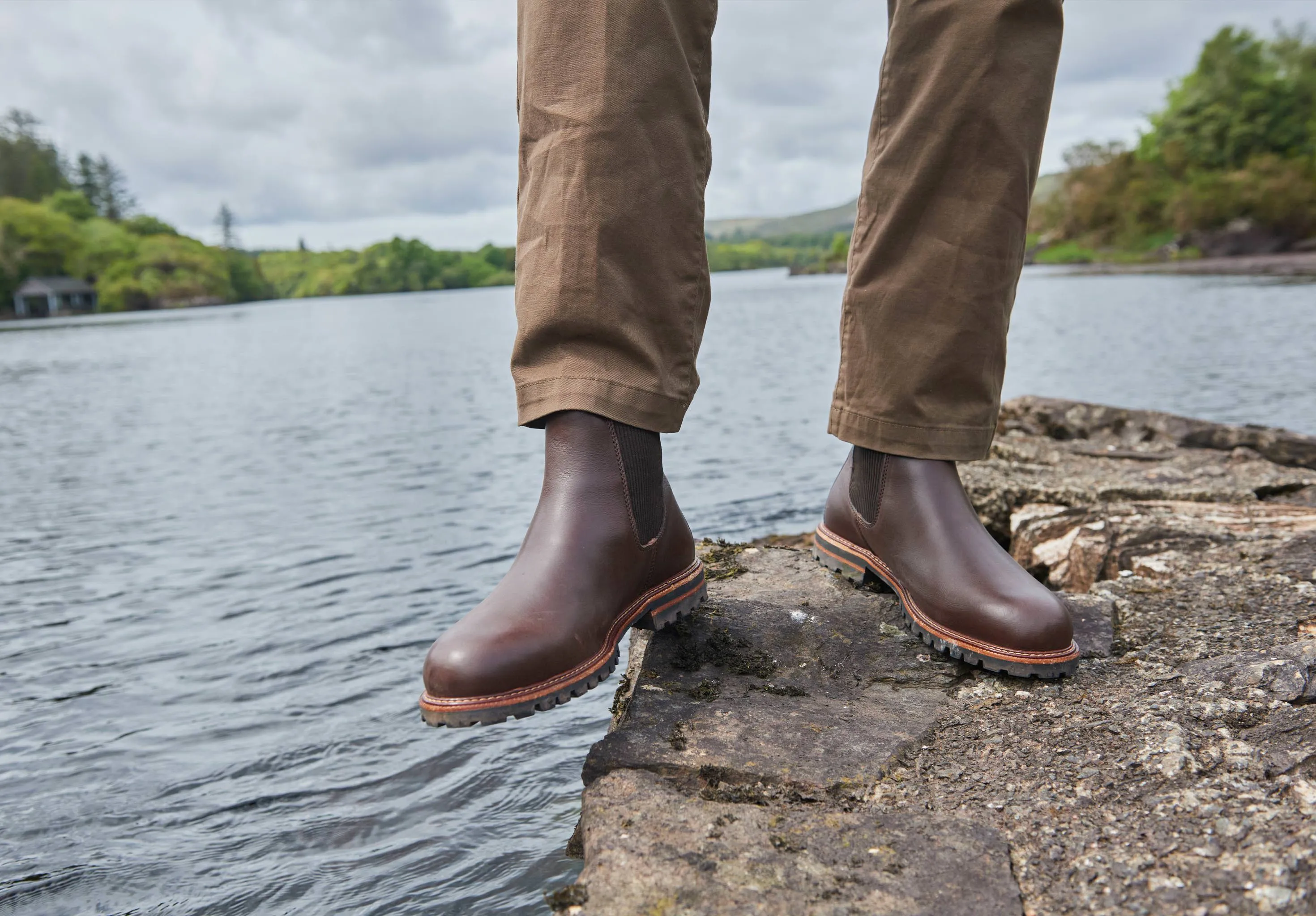 Offaly Ankle Boot - Mahogany