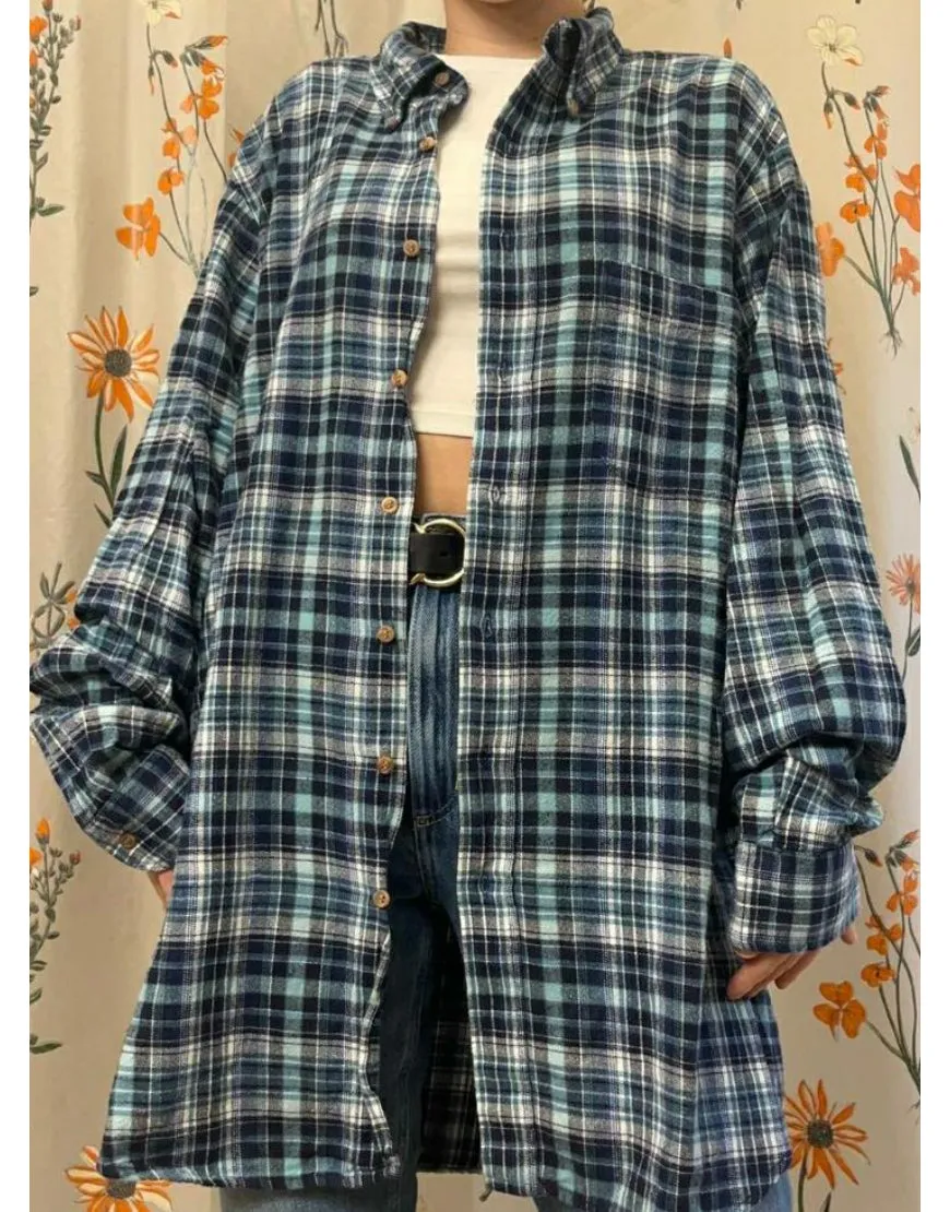 Oversized Checked Shirt