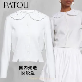 PATOU  |Wool Long Sleeves Cardigans