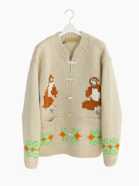 Penultimate AW21 Hand-knit Cowichan Monkey Cardigan