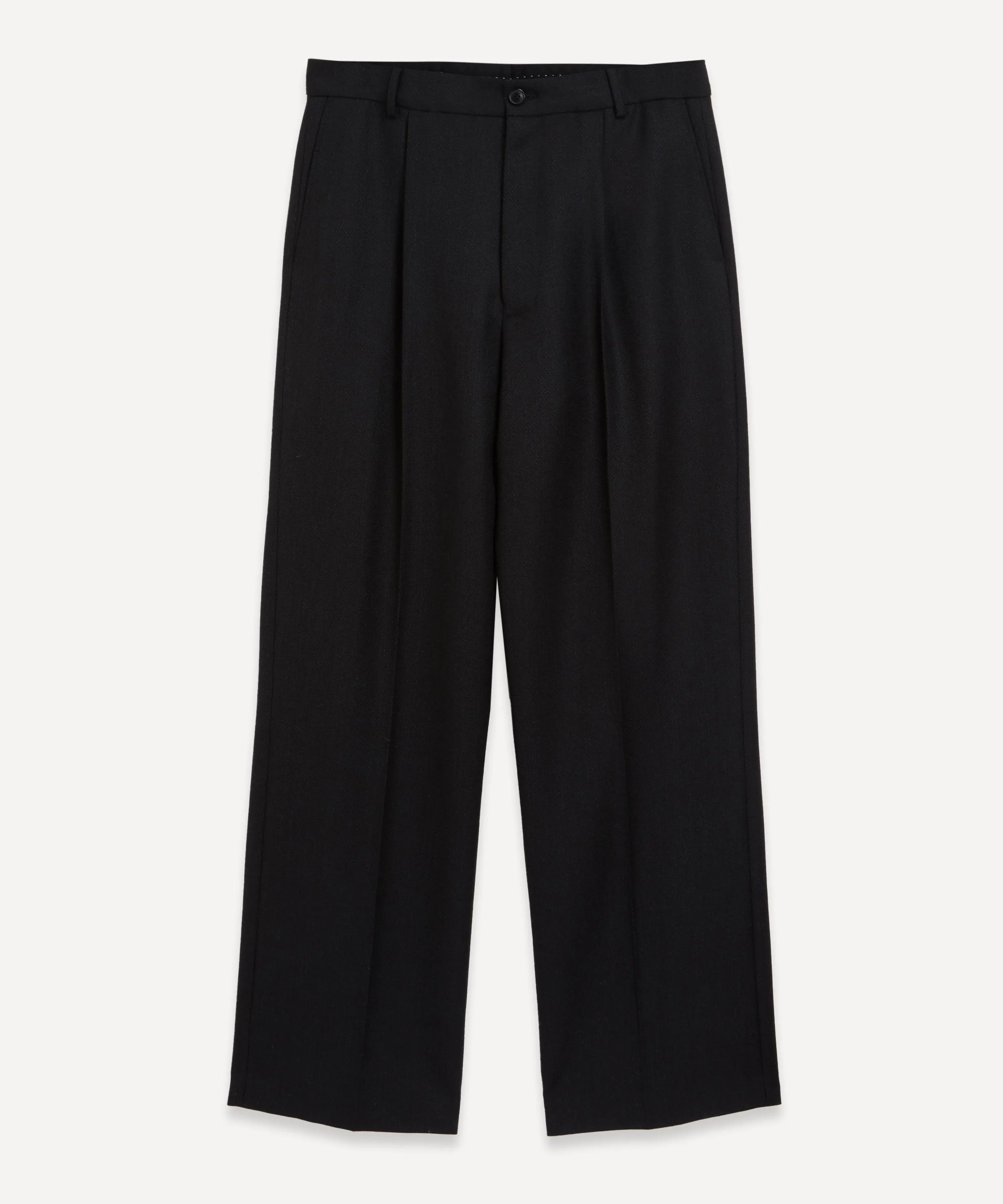 Pleated Wool Trousers