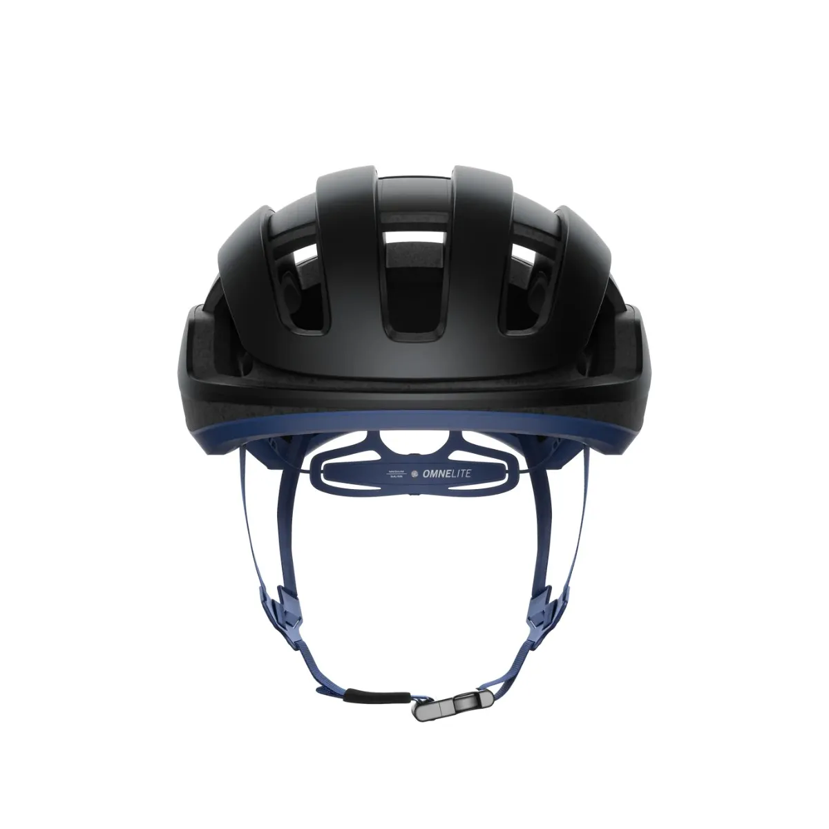 POC Omne Lite Helmet Black Matte Blue