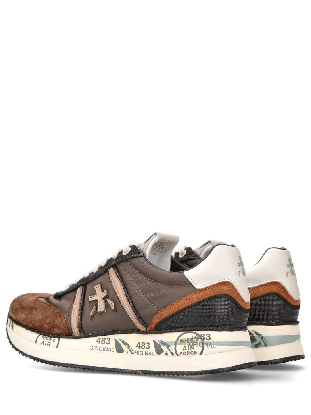 Premiata Sneakers Donna Conny Marrone