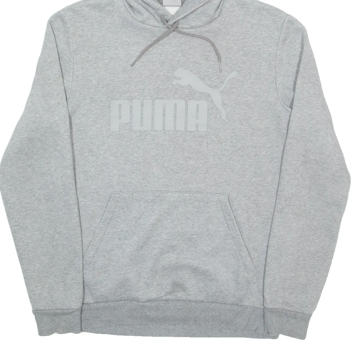 PUMA Mens Grey Hoodie S