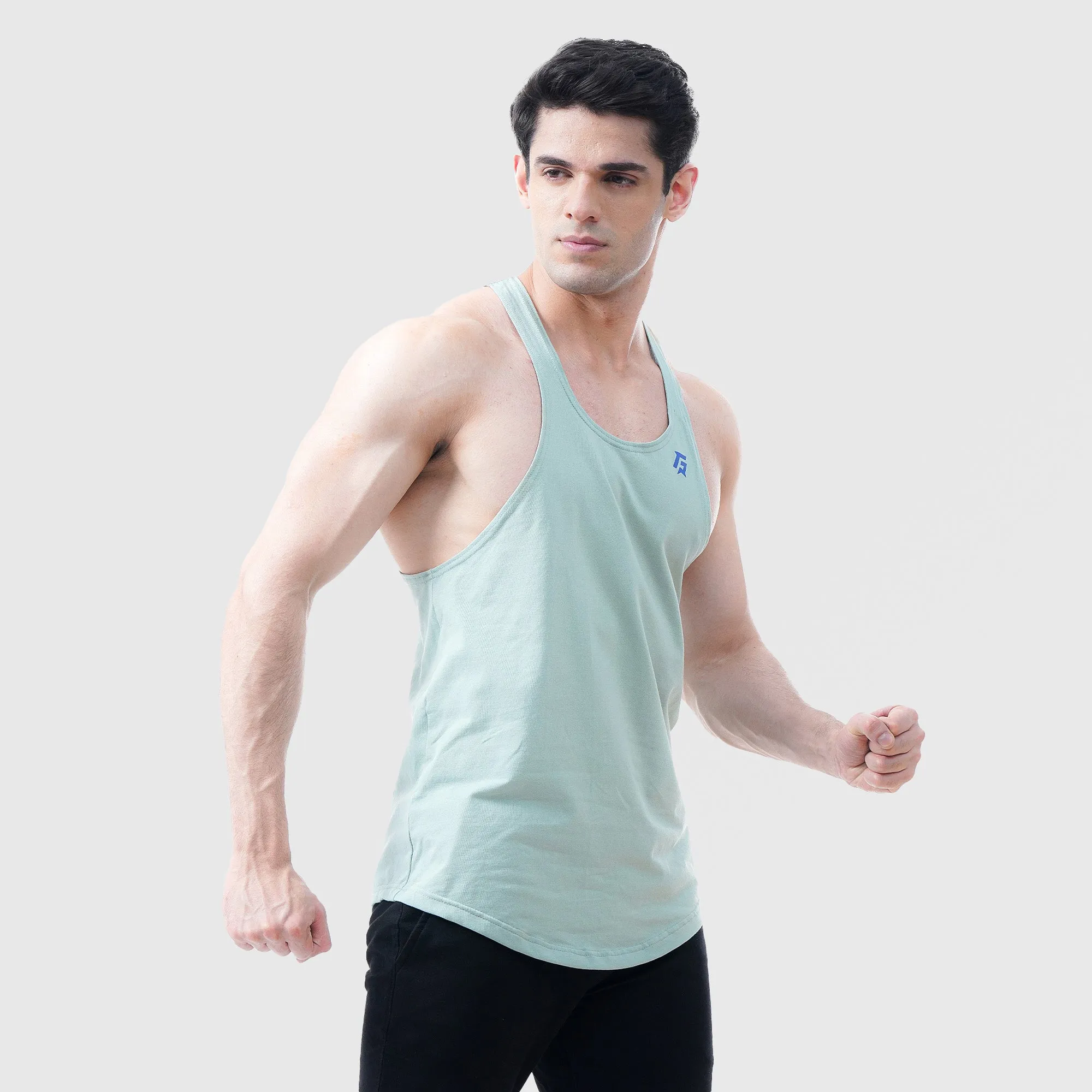 Racer Back Tank (Light Green)