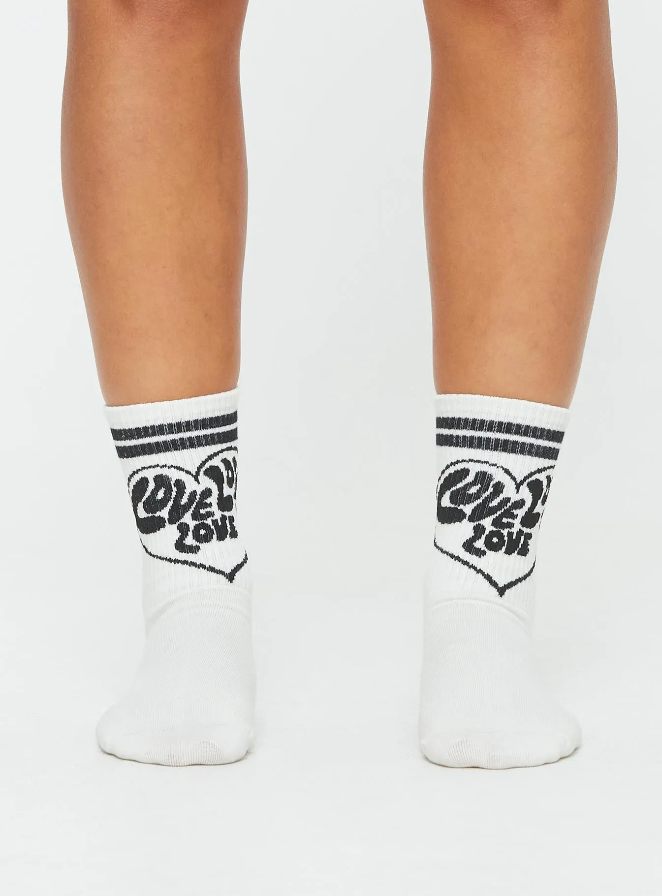 Rachale Socks White