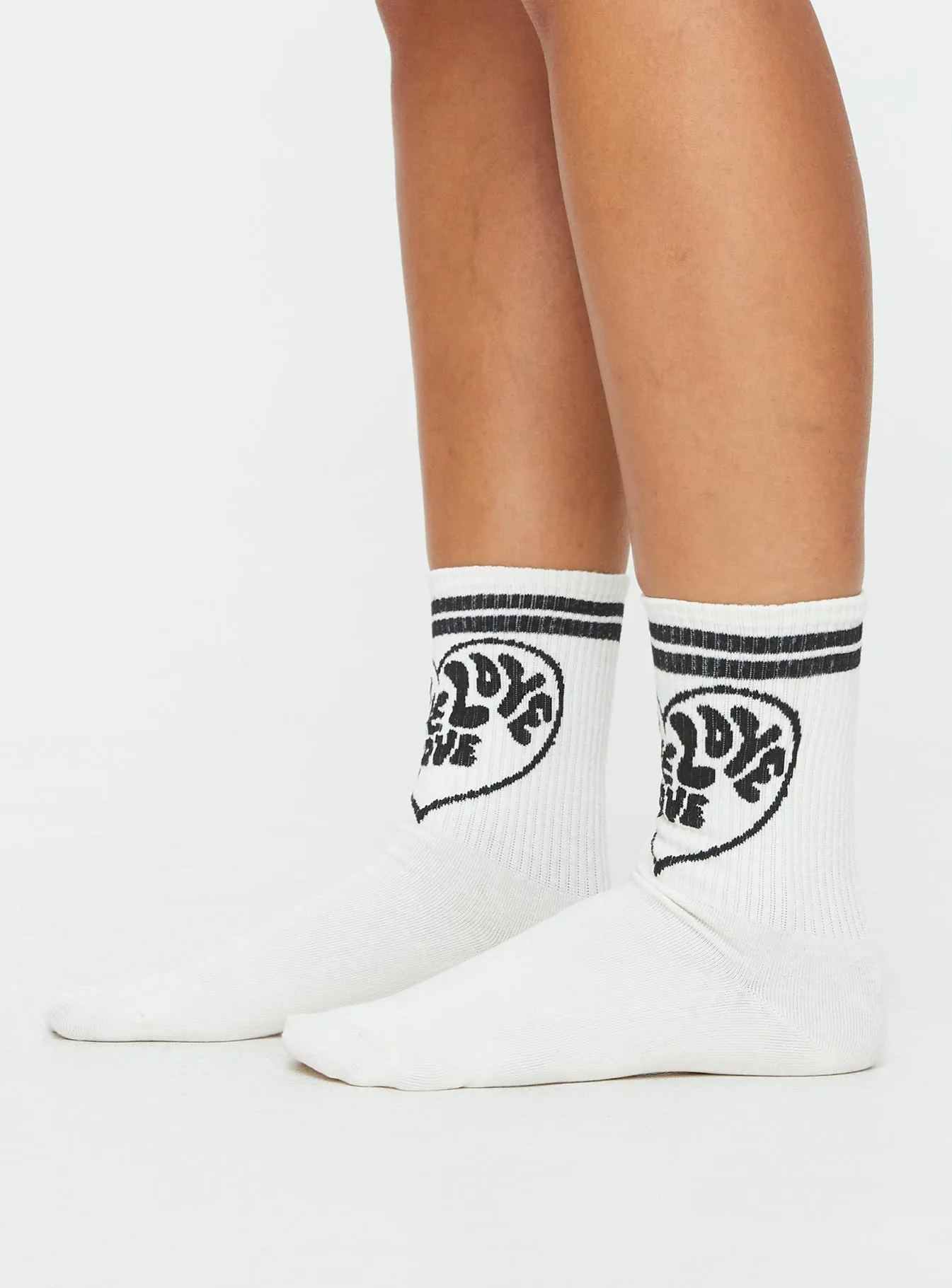 Rachale Socks White