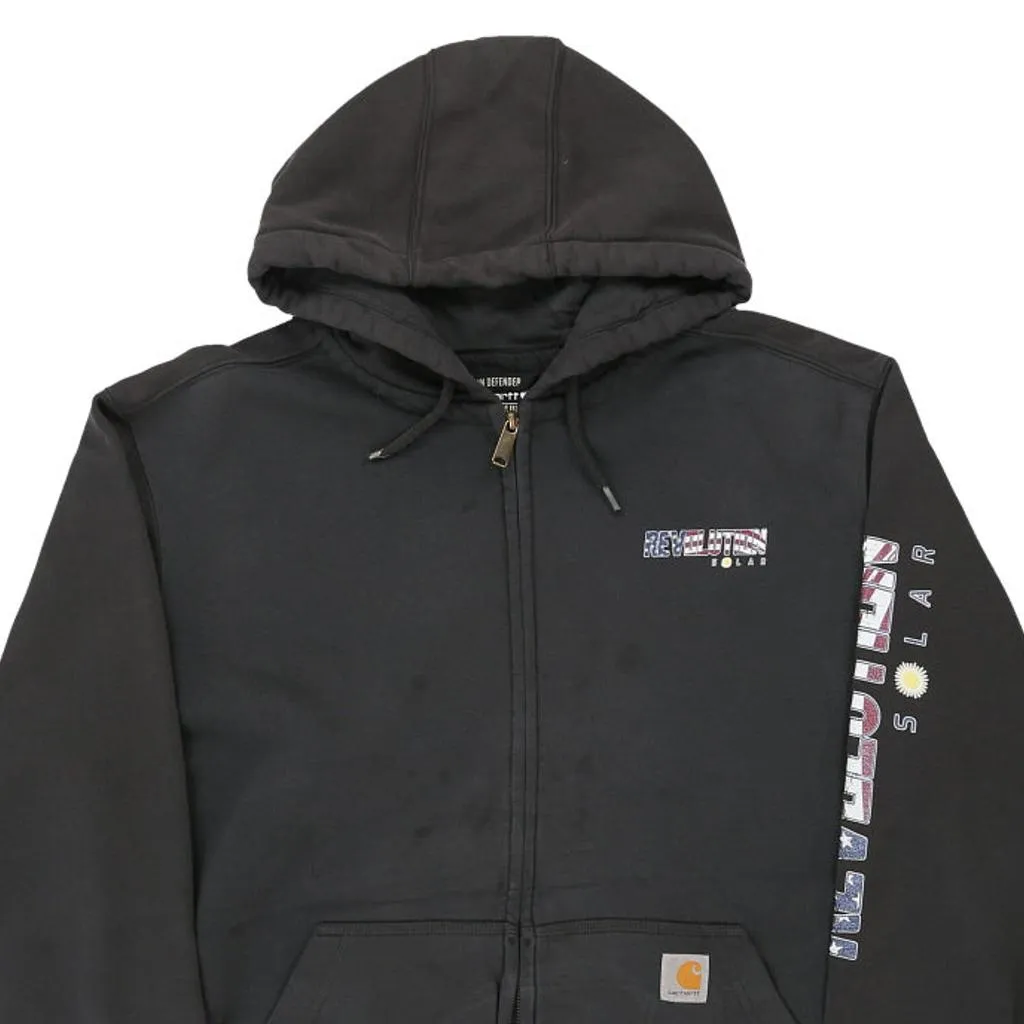 Revolution Solar Carhartt Hoodie - XL Black Cotton Blend