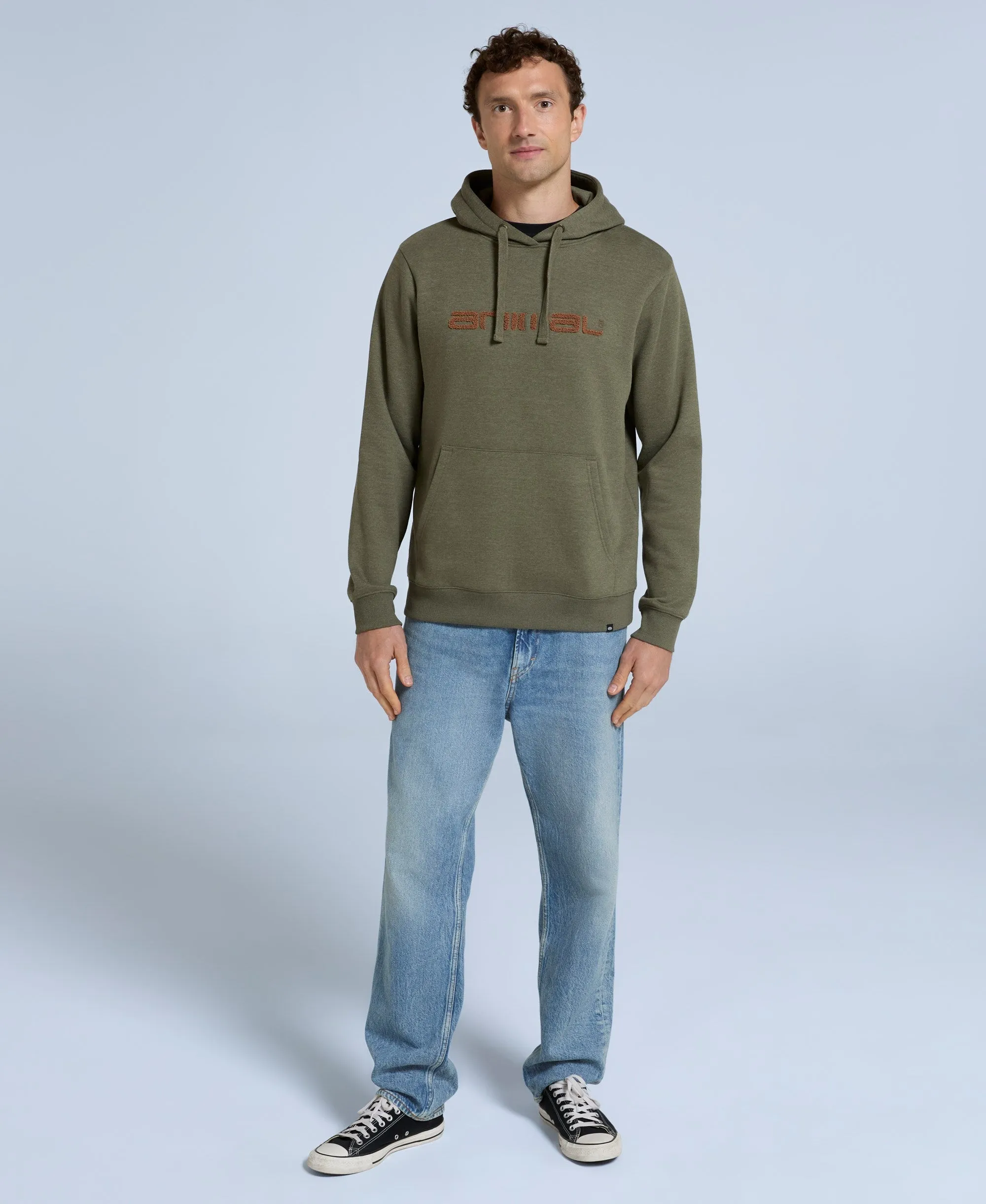 Rocky Mens Hoodie - Khaki