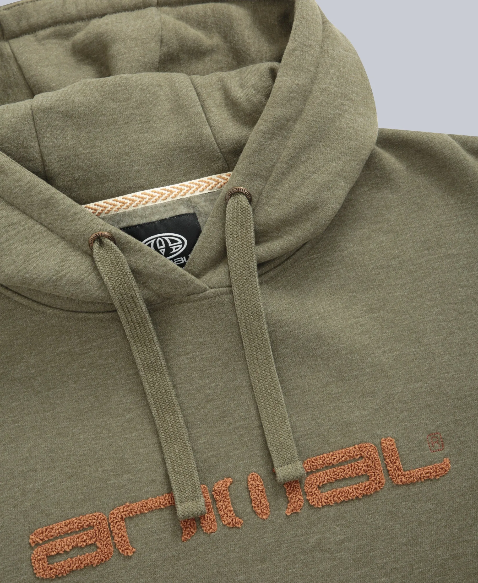 Rocky Mens Hoodie - Khaki