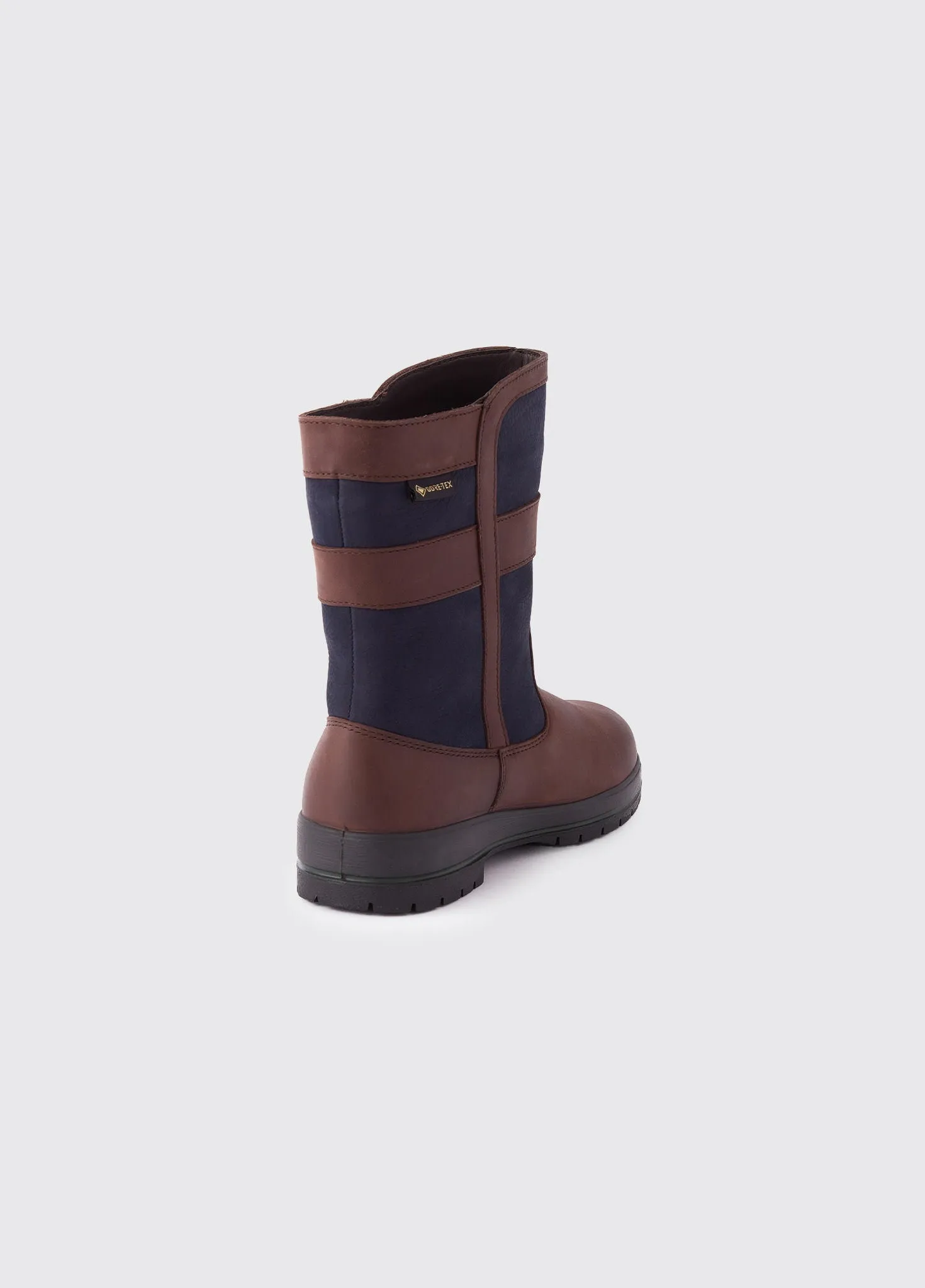 Roscommon Ladies Country Boot - Navy/Brown