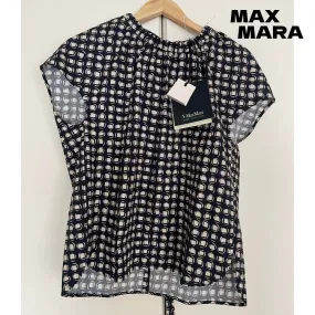 S Max Mara  |Cotton Short Sleeves Shirts & Blouses