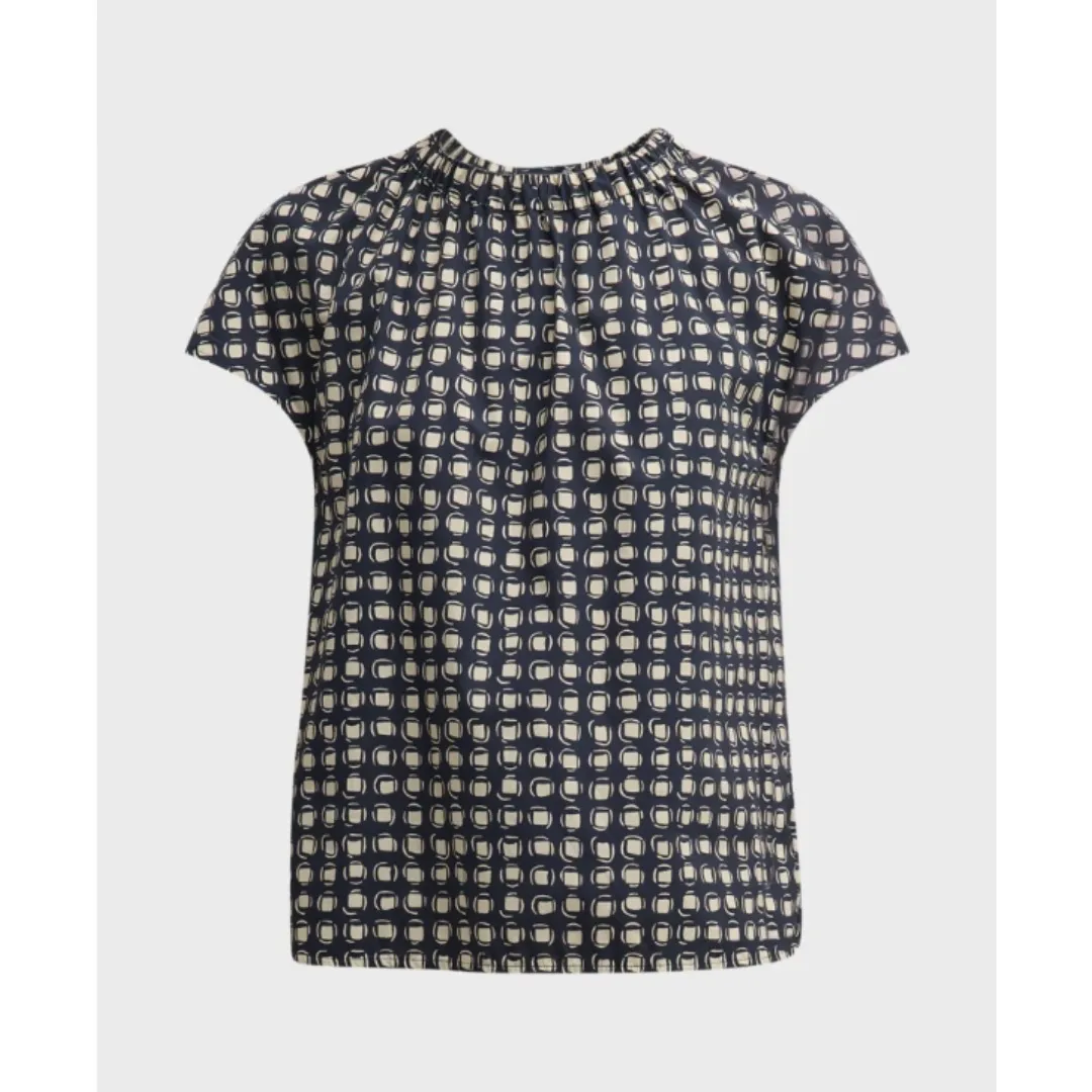 S Max Mara  |Cotton Short Sleeves Shirts & Blouses