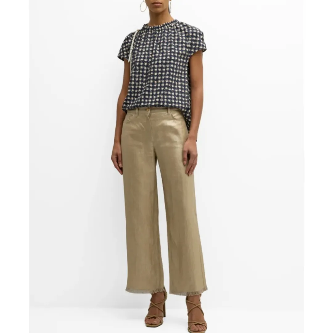 S Max Mara  |Cotton Short Sleeves Shirts & Blouses