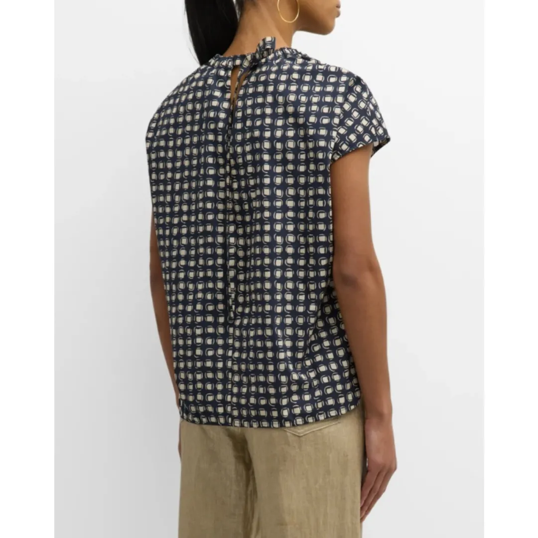 S Max Mara  |Cotton Short Sleeves Shirts & Blouses