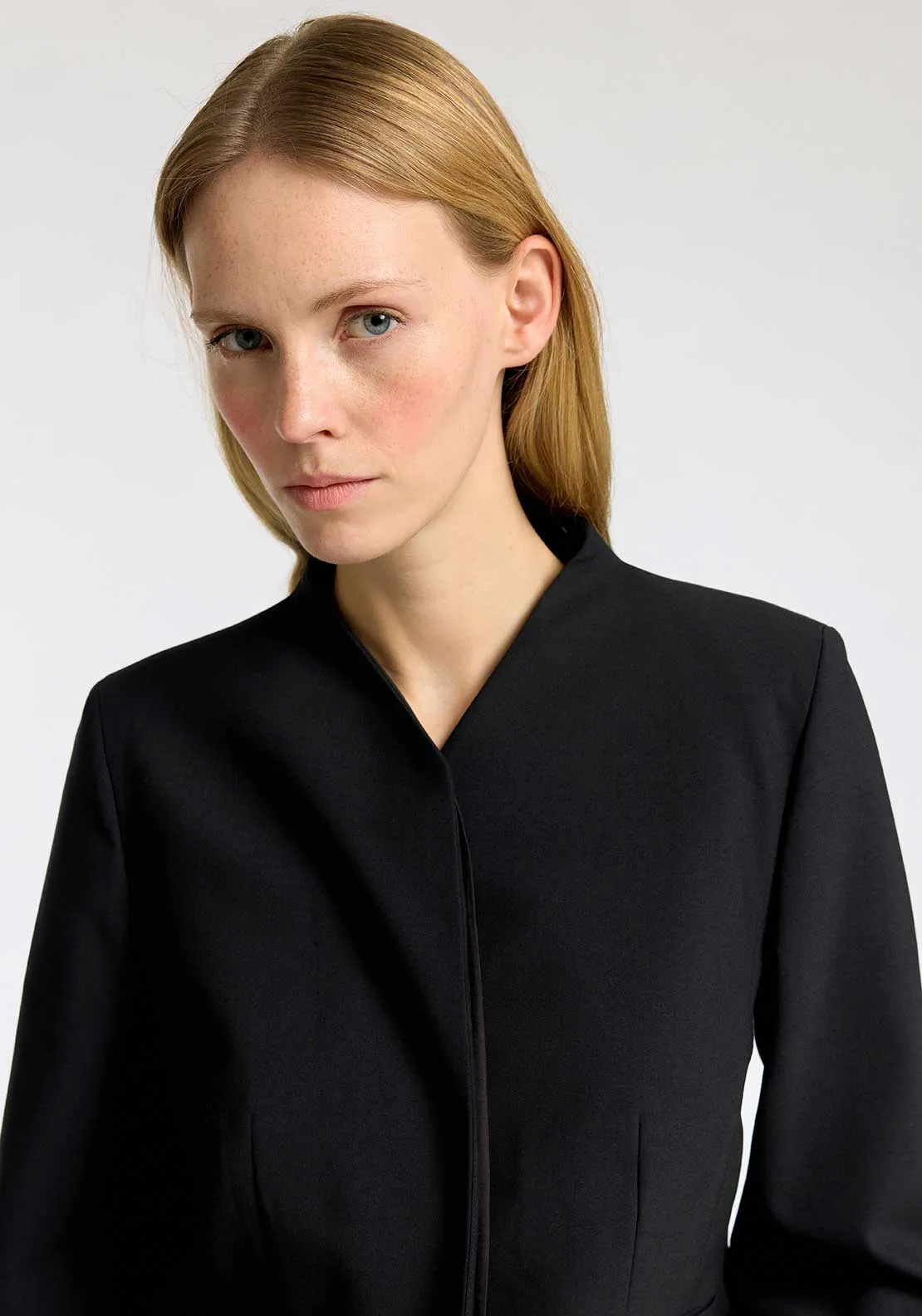 Selected Femme Eloise Fitted Blazer, Black