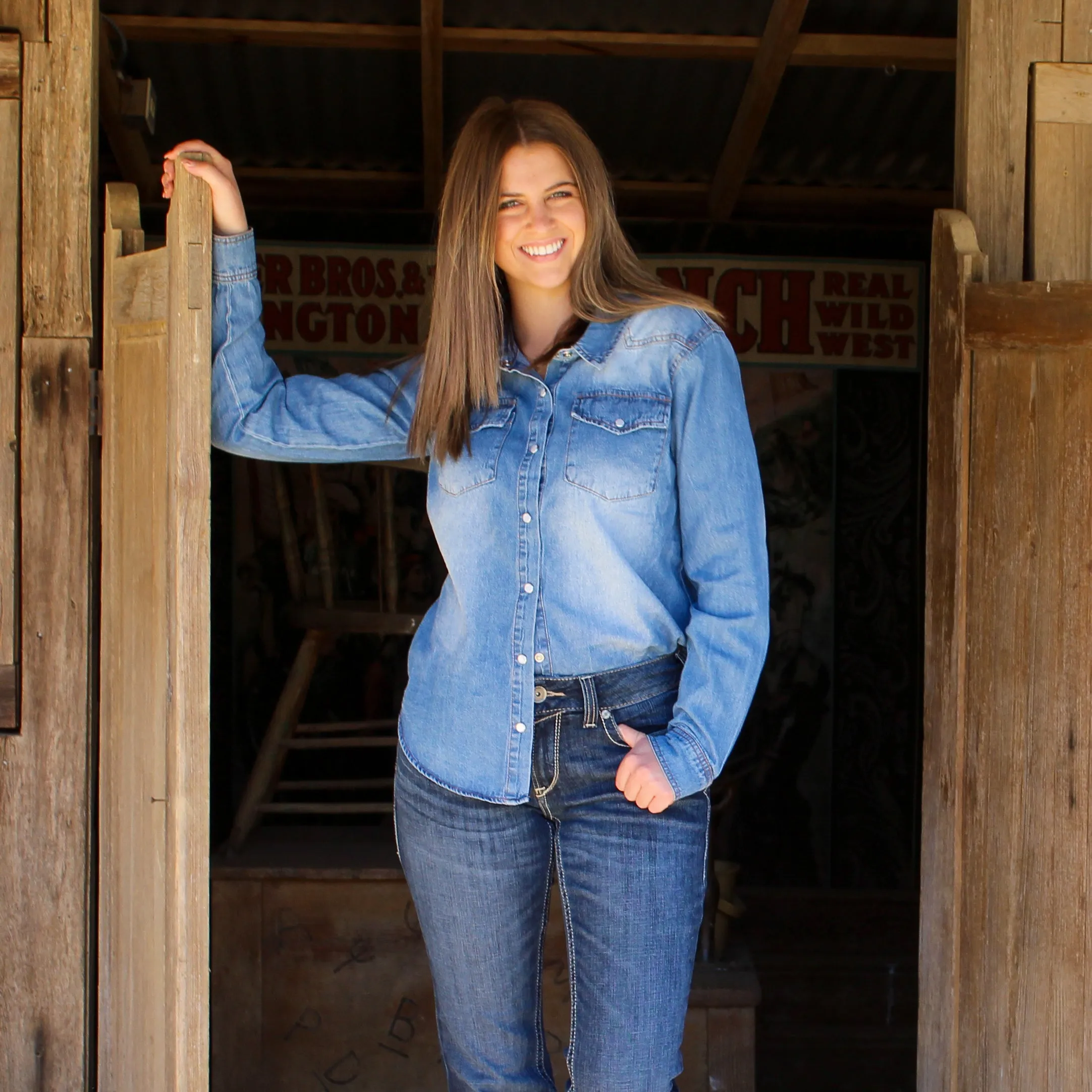 S&H Washed Denim Shirt