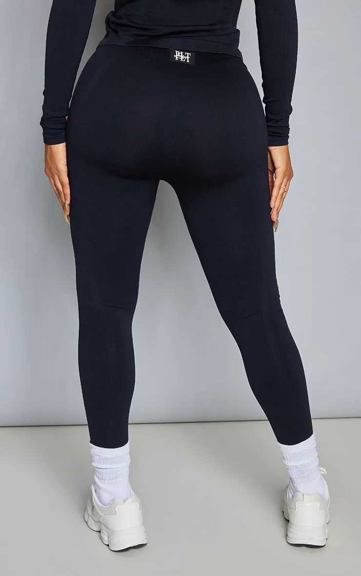 Shape Black Branded Gym Leggings | Shape