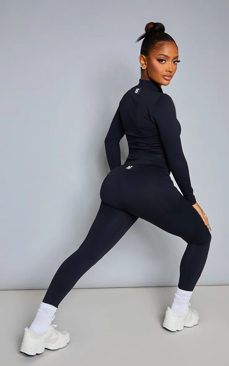 Shape Black Branded Gym Leggings | Shape