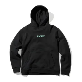 Slate Pullover Hoodie - Black / Mint