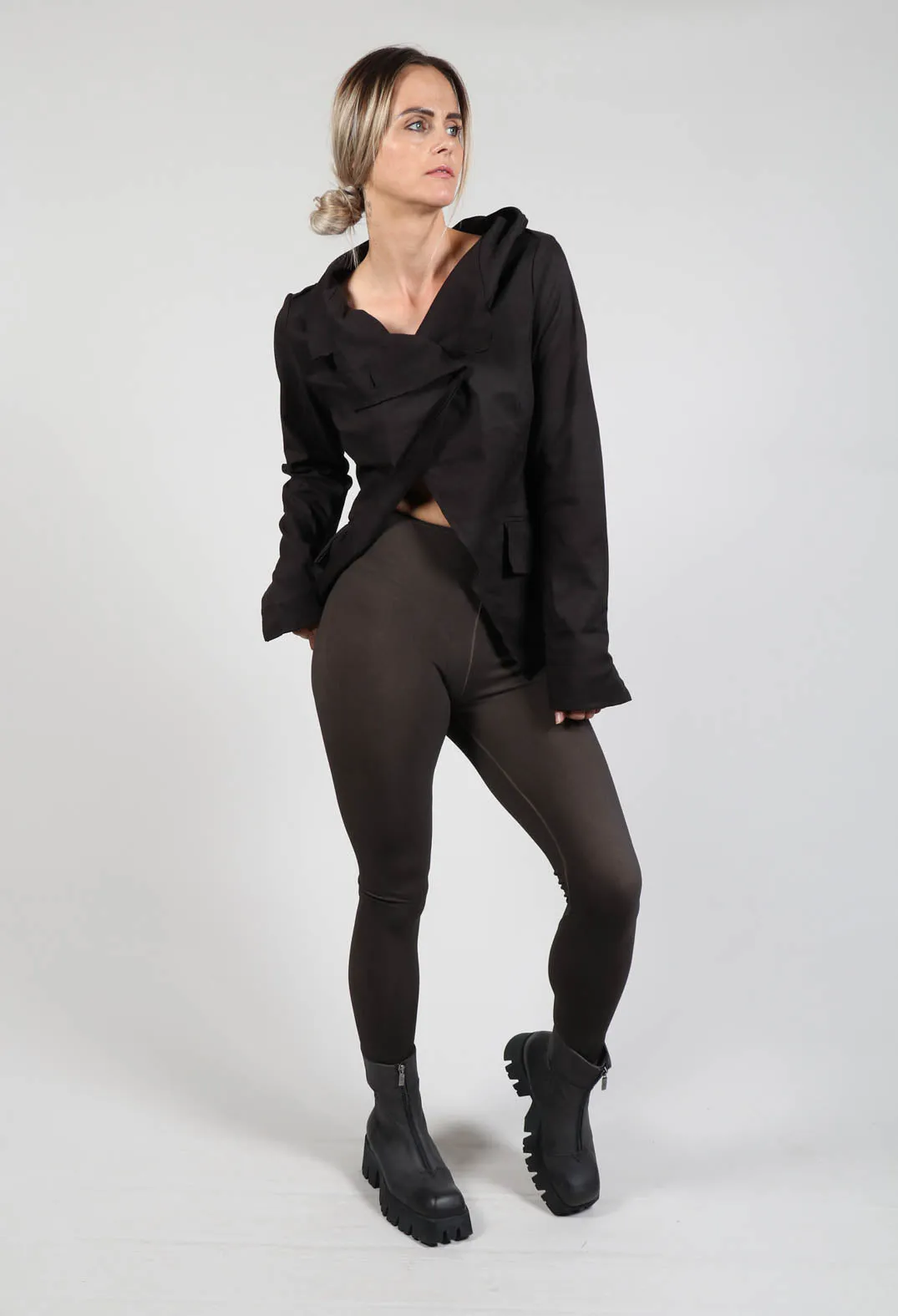 Slim Fit Leggings in Espresso Cloud