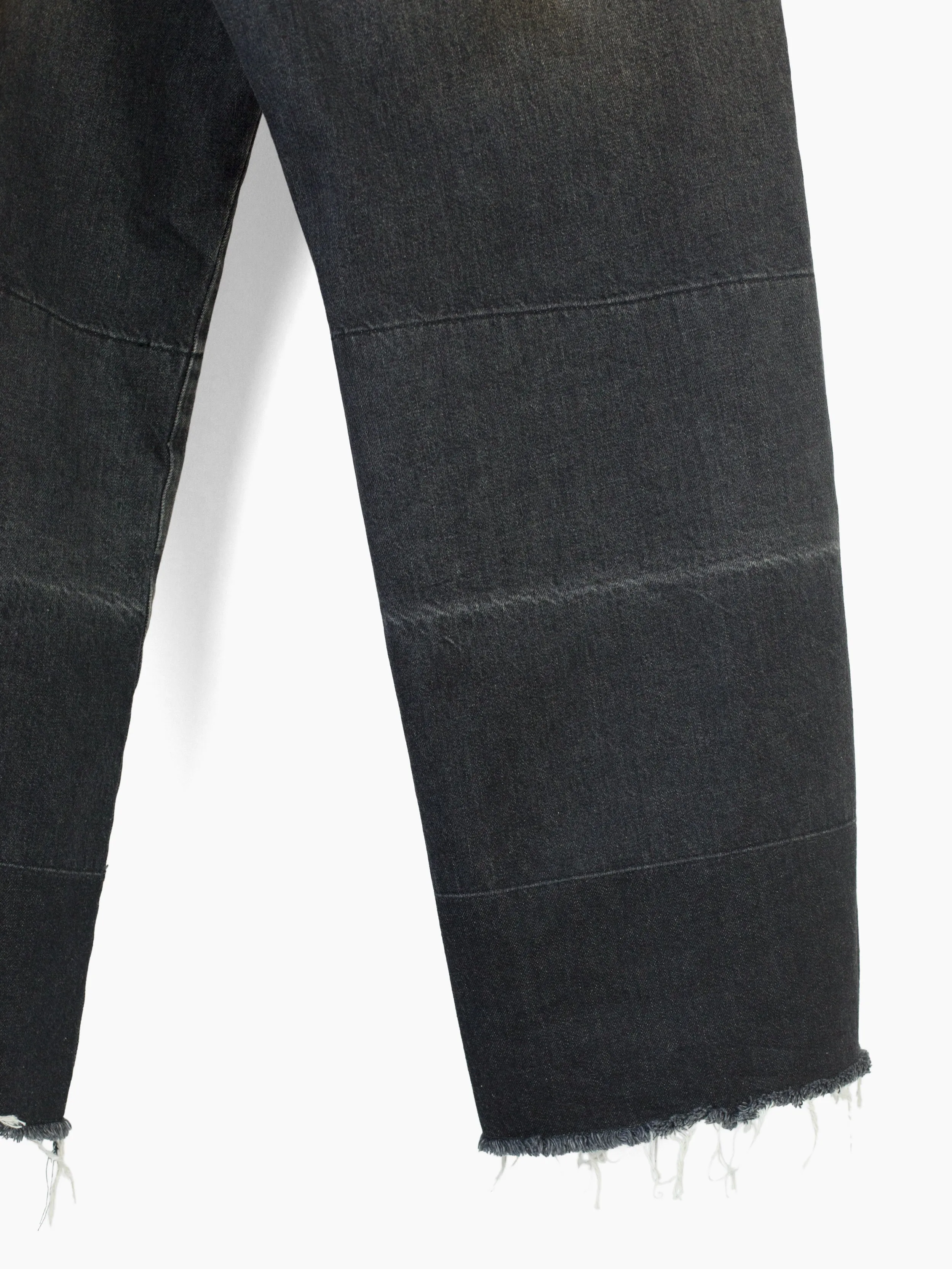 Soshiotsuki SS23 Dirty Unhemmed Painter Jeans