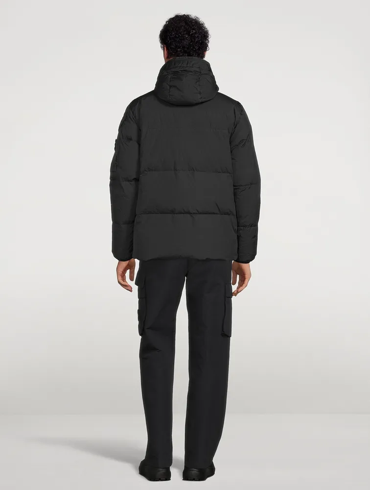 STONE ISLAND Nylon Hooded Down Jacket